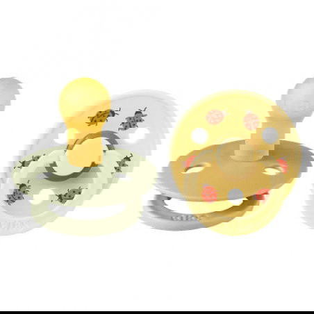 Set de 2 Tétines Bibs | Ladybug Sage - Bibs