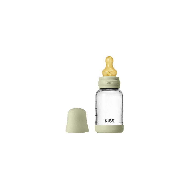 Biberon en verre Bibs 120 ml | Sauge