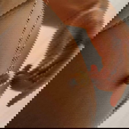 Bola de grossesse Gaia | Finition Or + chaine - Ilado