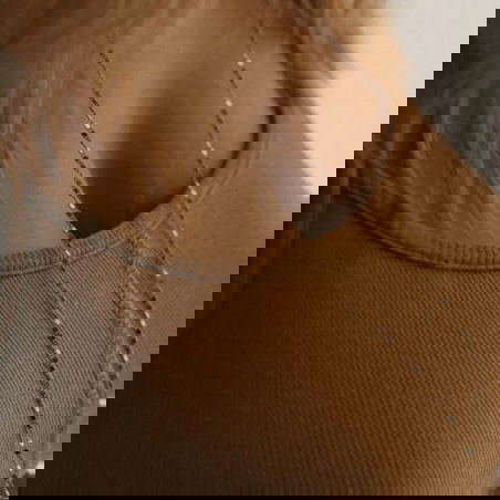 Bola de grossesse Gaia | Finition Or + chaine - Ilado