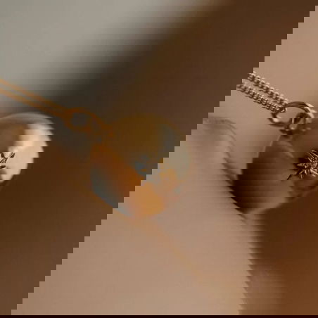 Bola de grossesse Etoile | Finition Or + chaine perlée - Ilado