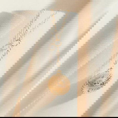 Bola de grossesse Amor | Finition Or + chaine - Ilado