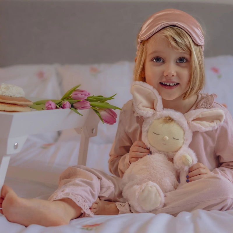 Poupée Cozy Dinkum musical | Lapin rose