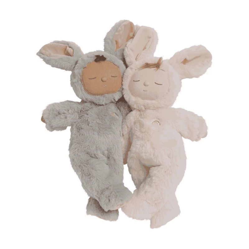 Poupée Cozy Dinkum musical | Lapin gris