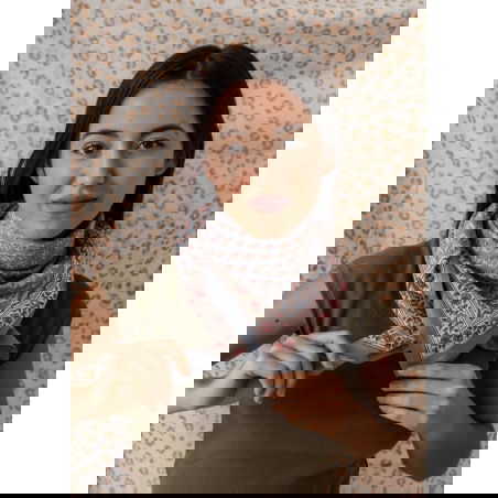 Foulard Grand format | Aarti Azul - Bindi Atelier