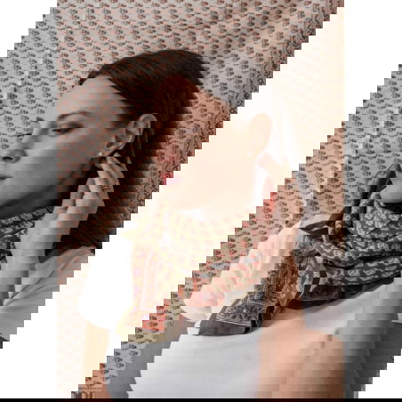 Foulard Grand format | Aarti Verde - Bindi Atelier