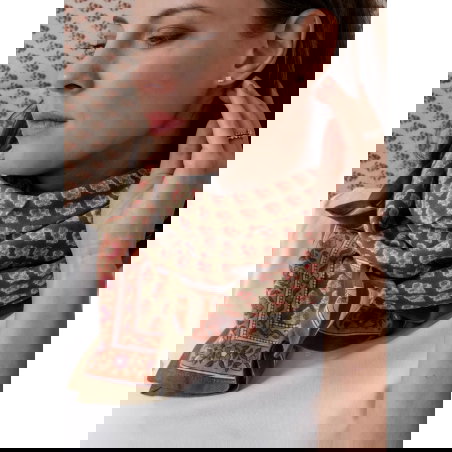 Foulard Grand format | Aarti Verde - Bindi Atelier