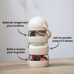 Boîte doseuse lait "So Mimi" | Sand