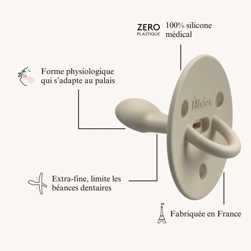 Tétine Elhee Taille 2 | Sable