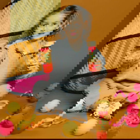 Bouteille sensorielle Move | Spiral pink - Petit Boum