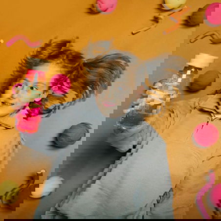 Bouteille sensorielle Move | Spiral pink - Petit Boum