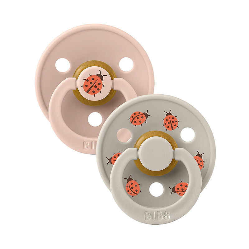 Set de 2 Tétines Bibs | Ladybug Blush
