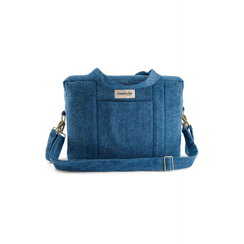 L'anti sac à langer Darcy | Denim clair - Rive droite