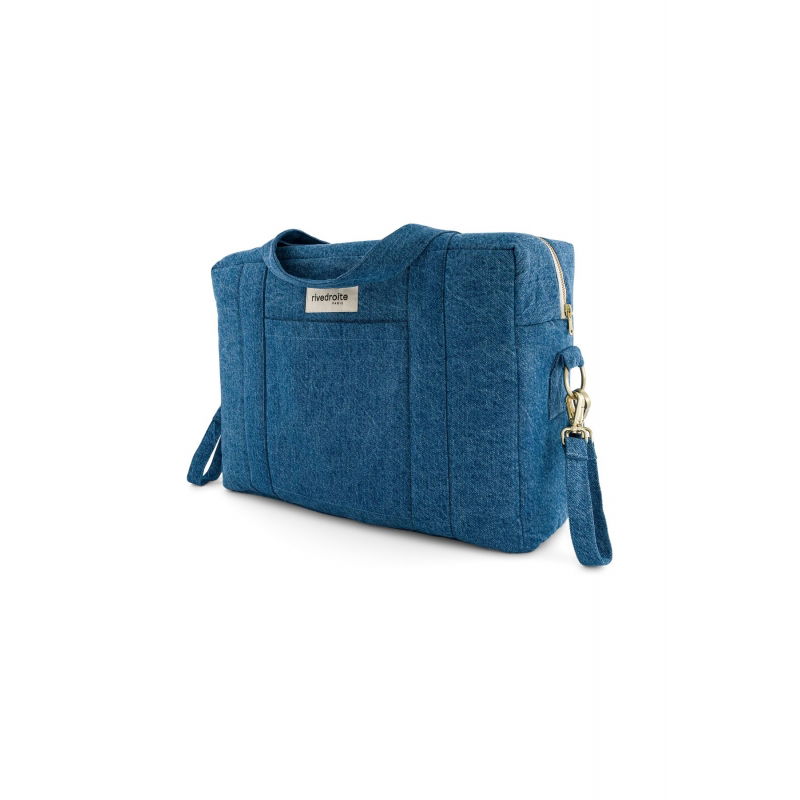 L'anti sac à langer Darcy | Denim clair