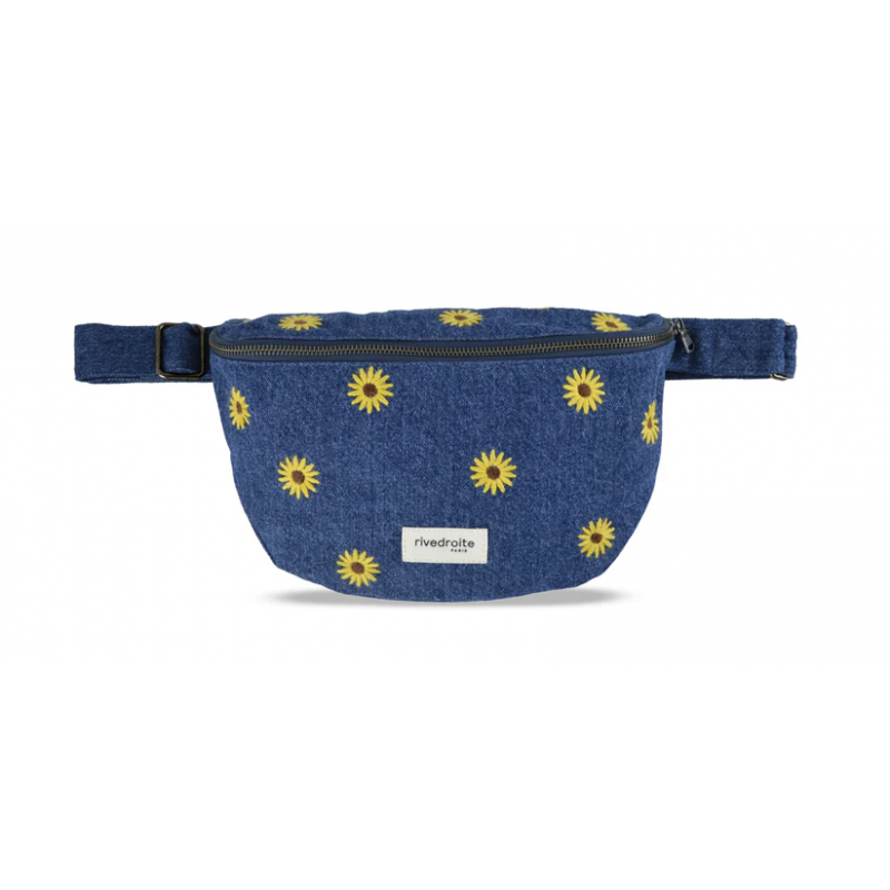 Banane Custine | Denim Tournesol - Rive droite