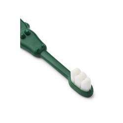 Brosse à dent silicone | Jaune et vert