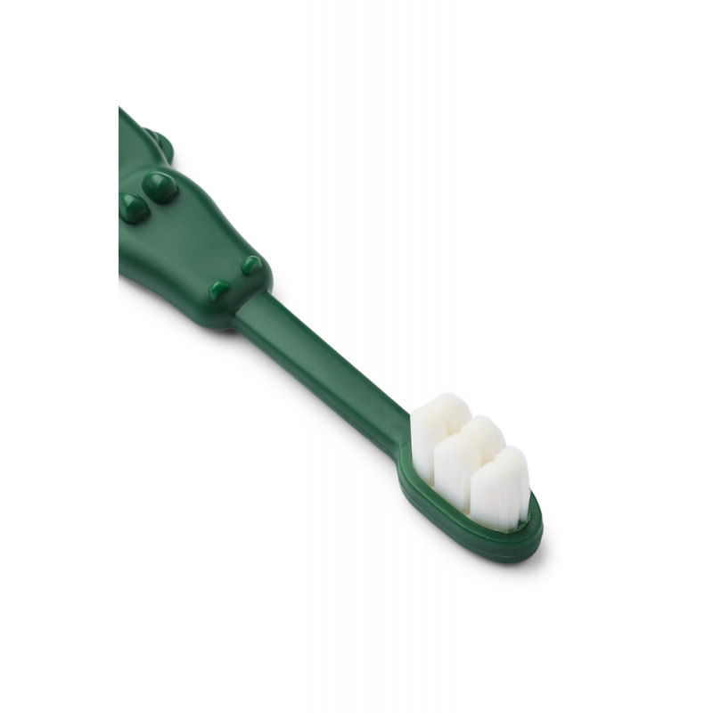 Brosse à dent silicone | Jaune et vert