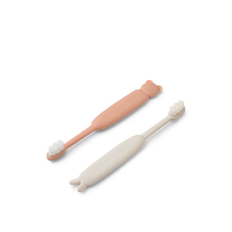 Brosse à dent silicone | Rose et sandy - Liewood