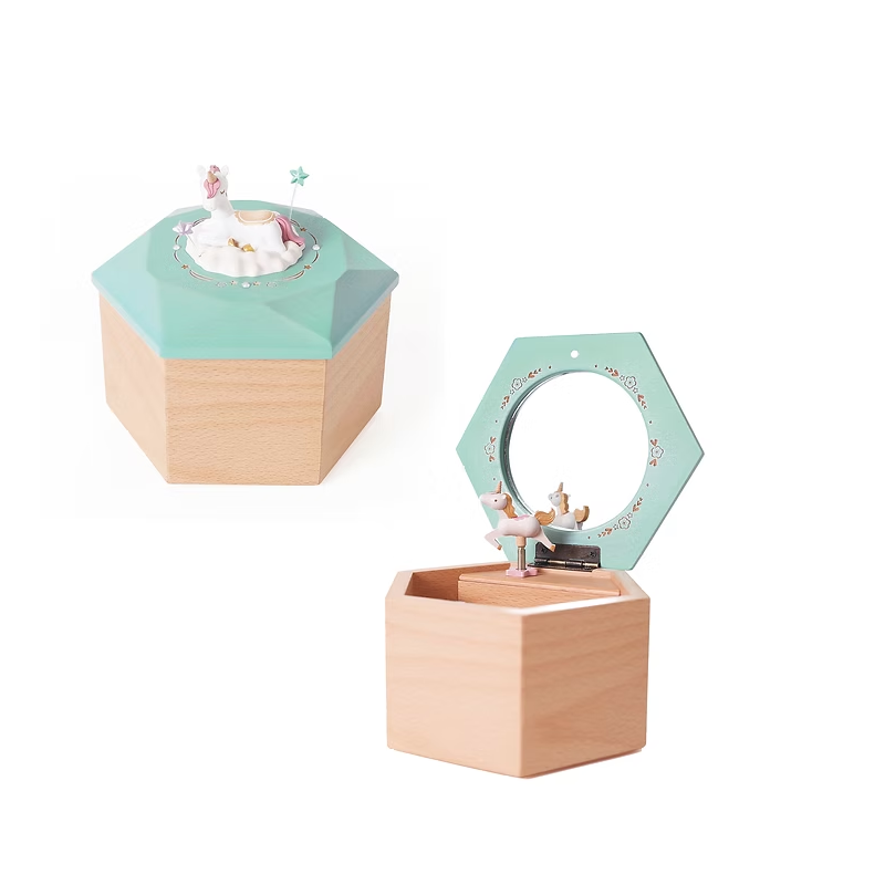 Boite à bijoux musicale | Licorne