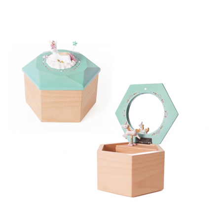 Boite à bijoux musicale | Licorne - Wooderful life