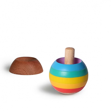 Toupie | Arc en ciel - Wooderful life