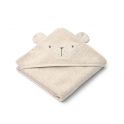 Petite cape de bain coton bio | Ours Polaire