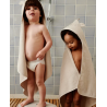 Petite cape de bain coton bio | Ours Polaire