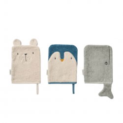3 Gants de toilette | Artic...