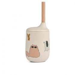Gobelet paille | Cats and dogs