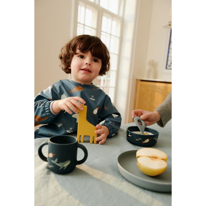 Box repas en silicone 4 pièces | Arctic sea - Ocean view