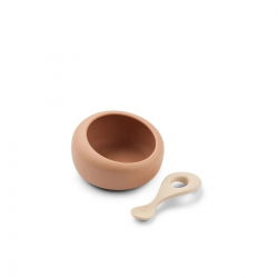 Bol avec cuillère Sparia | Tuscany rose