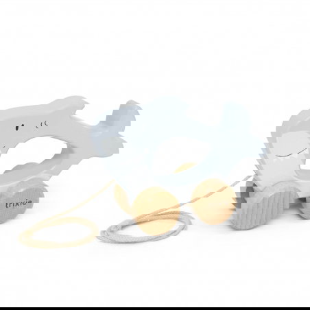 Jouet à tirer en bois | Mr. Shark - Trixie