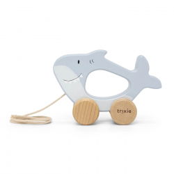 Jouet à tirer en bois | Mr. Shark