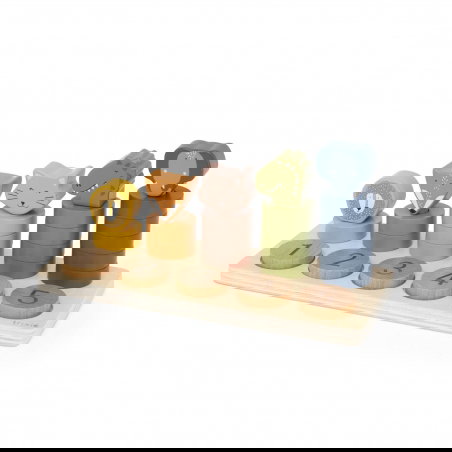 Puzzle à chiffres 1-5 en bois - Trixie