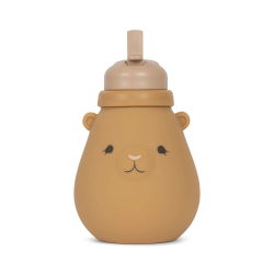 Gourde teddy en silicone | Amande