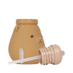 Gourde teddy en silicone | Amande
