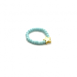 Bague étoile | Bleu