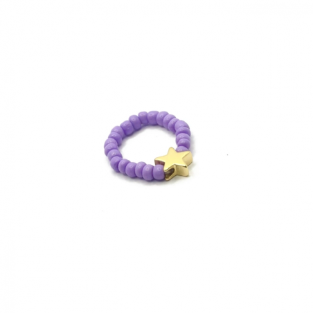 Bague étoile | Violet