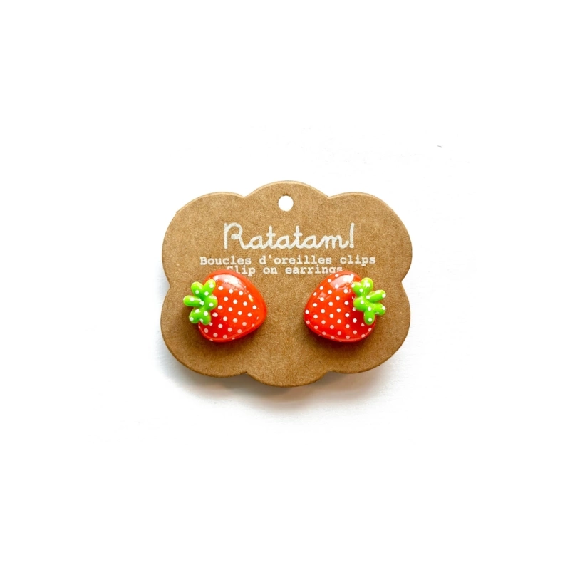 Boules d'oreilles | Fraise