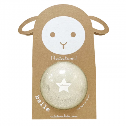 Ballon summer 10 cm | Mouton argent