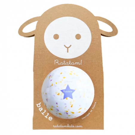 Ballon 10 cm | Mouton confetti - Ratatam