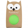 Balle rebondissante hibou | Vert