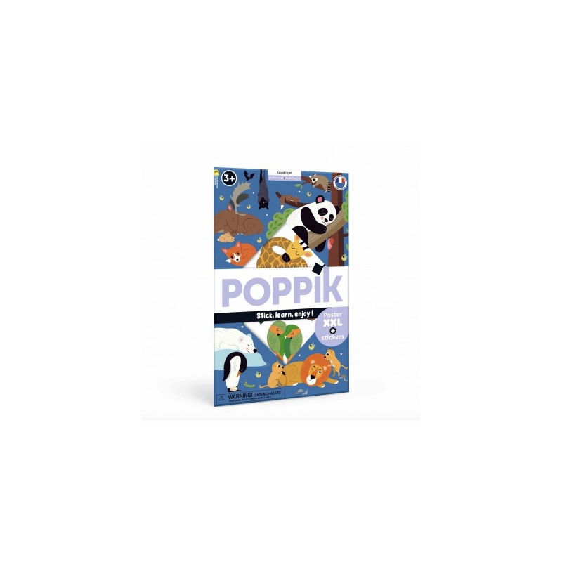 Poster Stickers | Bonne nuit - Poppik