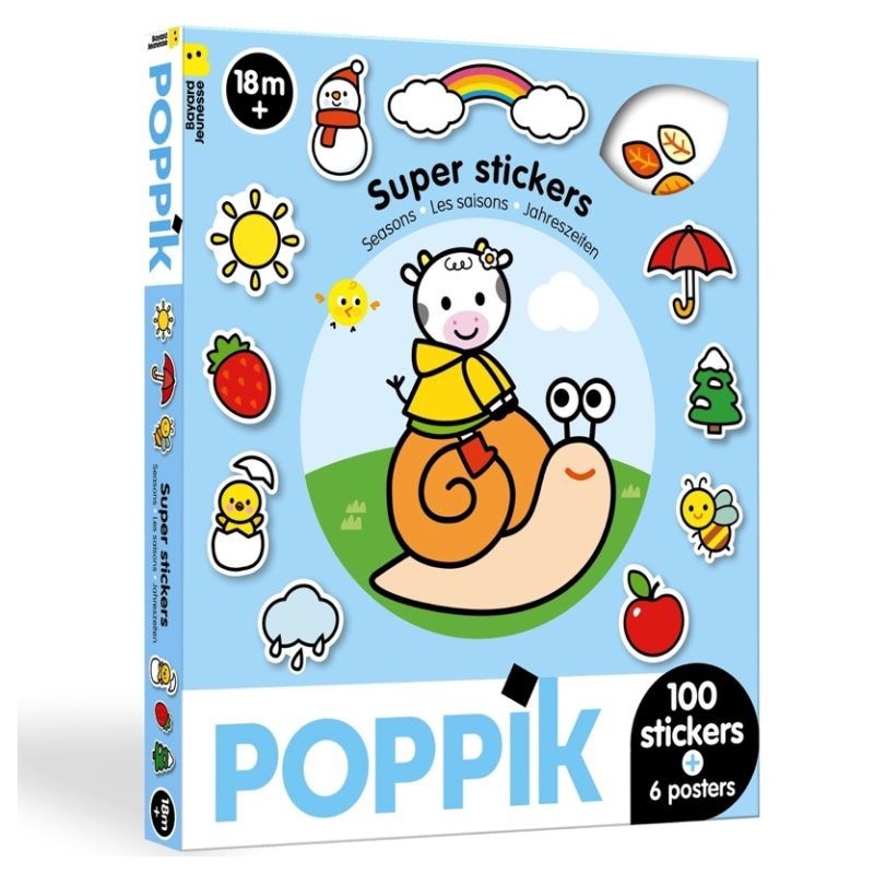 Super Stickers | Les saisons - Poppik