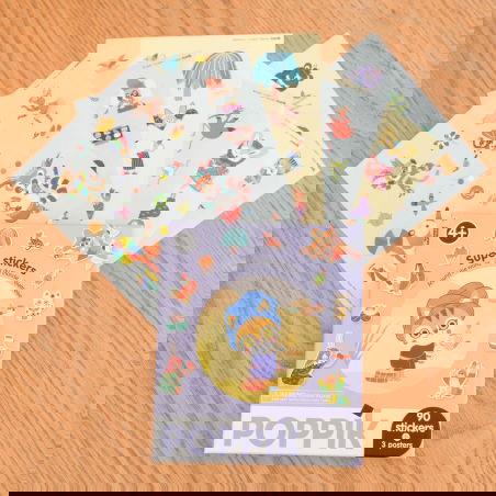 Super Stickers | Autour du monde - Poppik