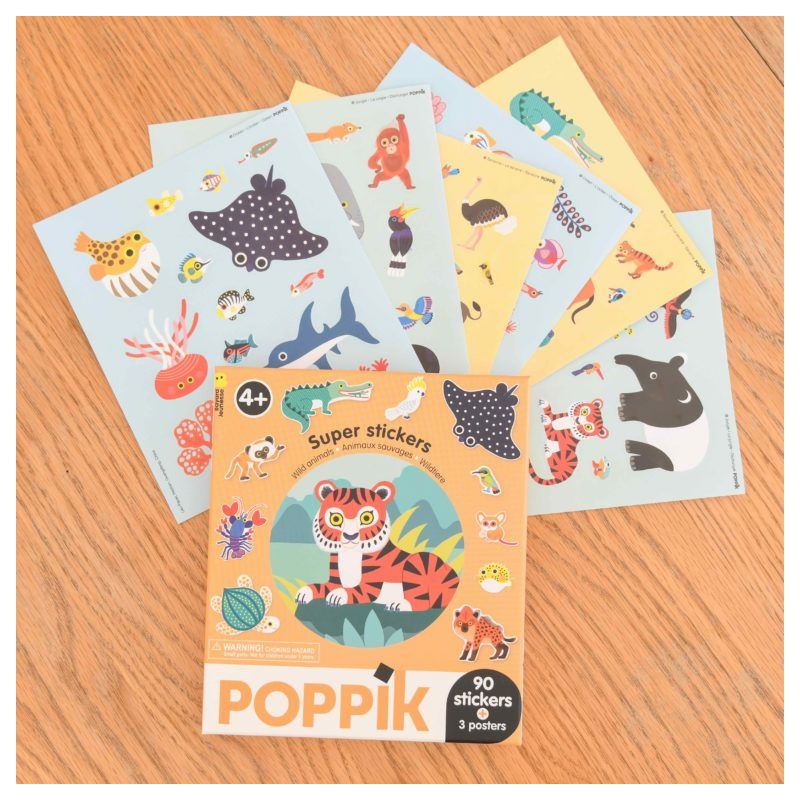 Super Stickers | Animaux sauvages