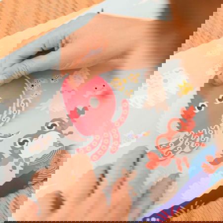 Super Stickers | Animaux sauvages - Poppik