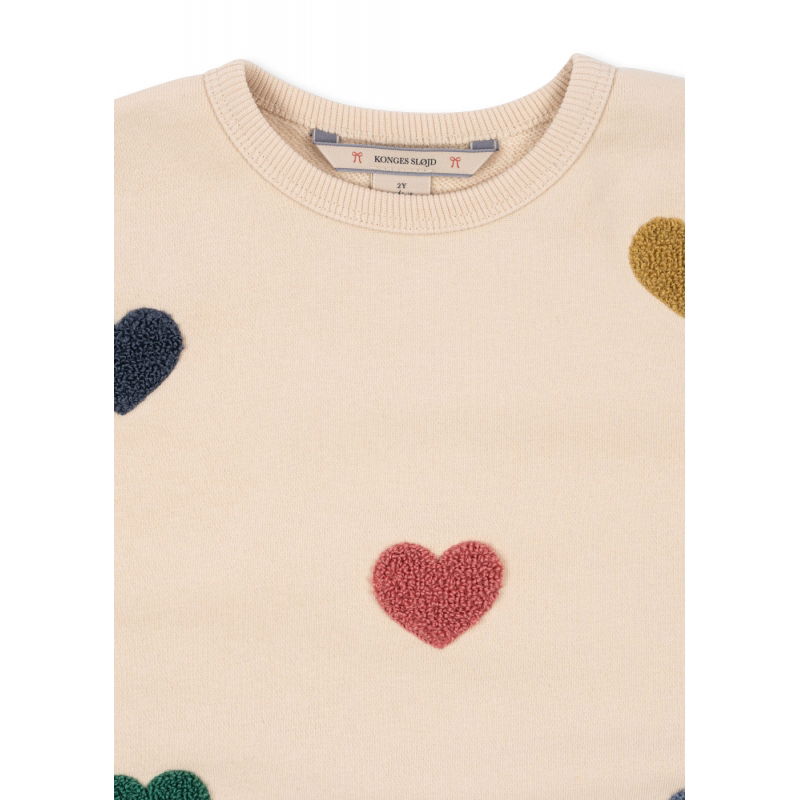 Sweat Lou terry | Multi coeurs