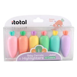 6 mini surligneurs oursons Pastel (copie)