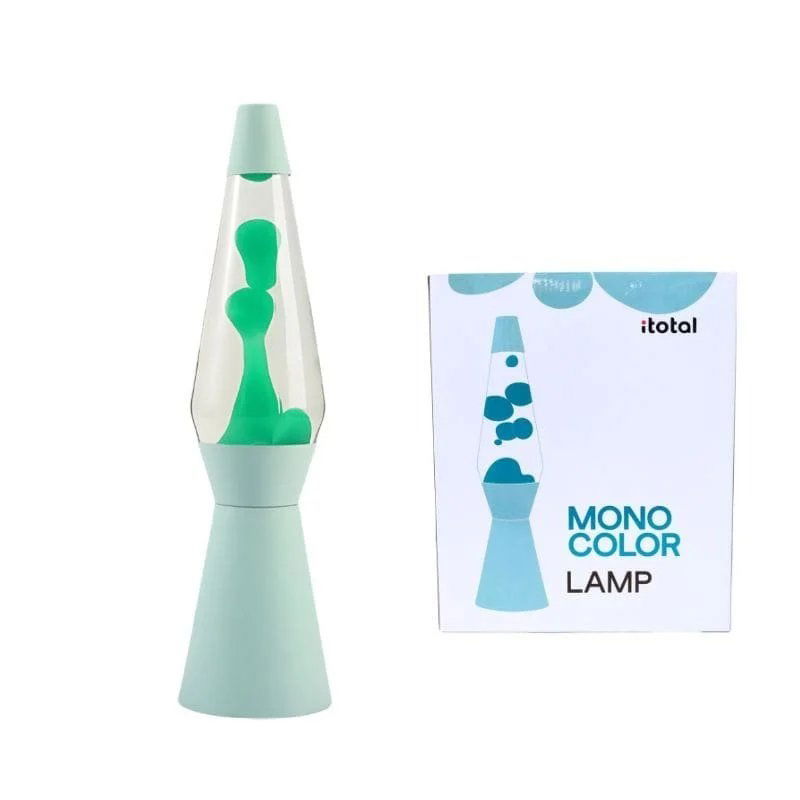 Lampe à lave | Vert pastel